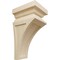 Ekena Millwork 5"W x 5 3/4"D x 10"H Medium Nevio Wood Corbel, Rubberwood CORW05X05X10NERW - alternate 1